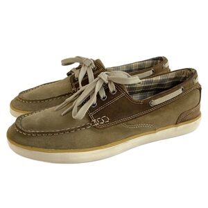 Clarks Men’s Jax Leather Suede Boat Shoes